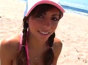 Lela Star:Beach Babe Needs A Dick
